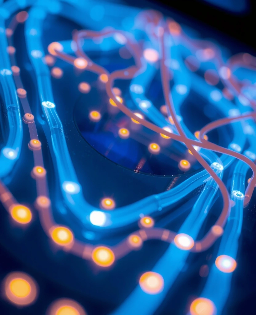 Technical data visualization concept